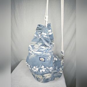 Tommy Bahama large canvas rucksack backpack